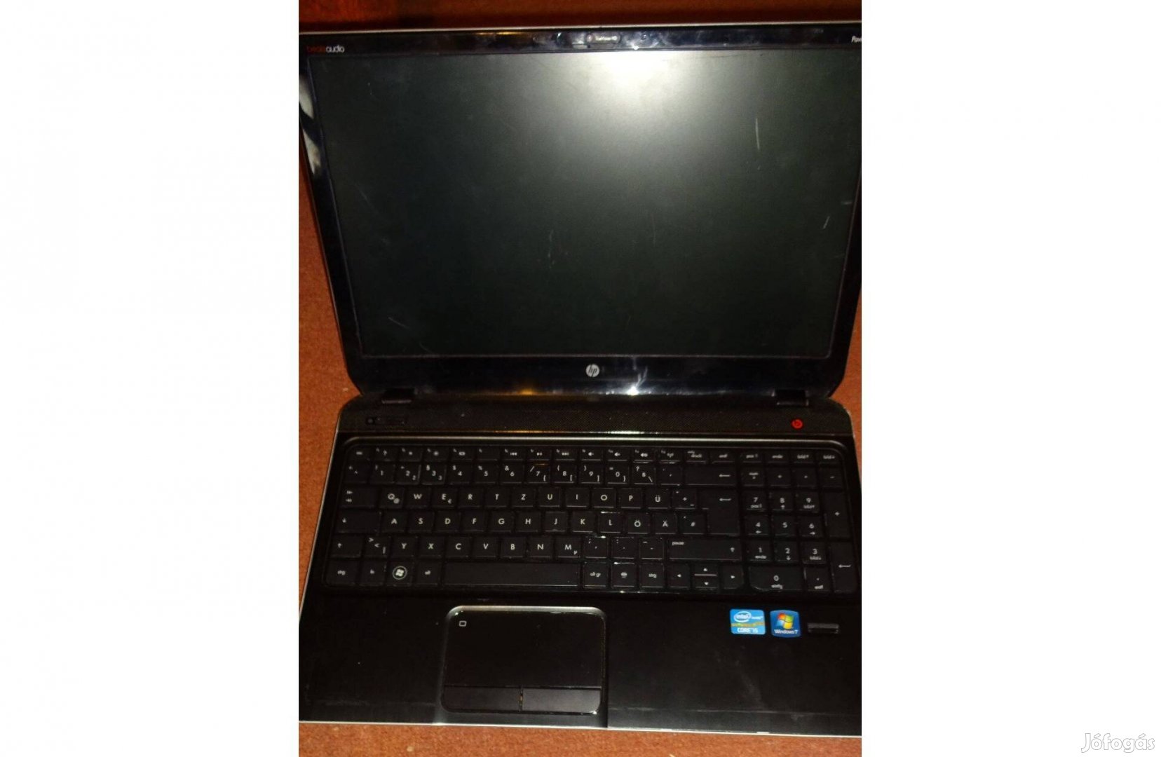 HP Pavilion M6-1000SG B7S65EA Notebook hibása,hiányosan eladó!