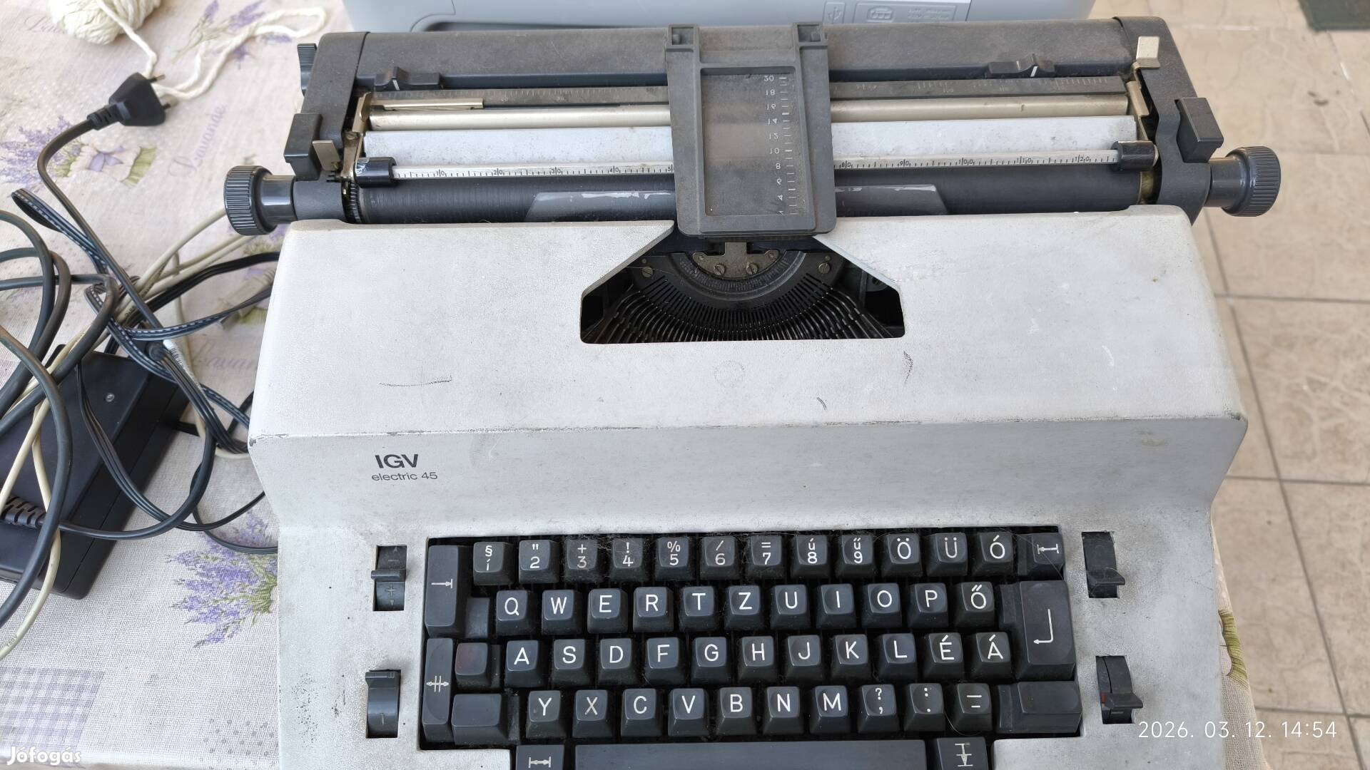 HP Photosmart C4205 nyomtató és IGV Electric 45 írógép