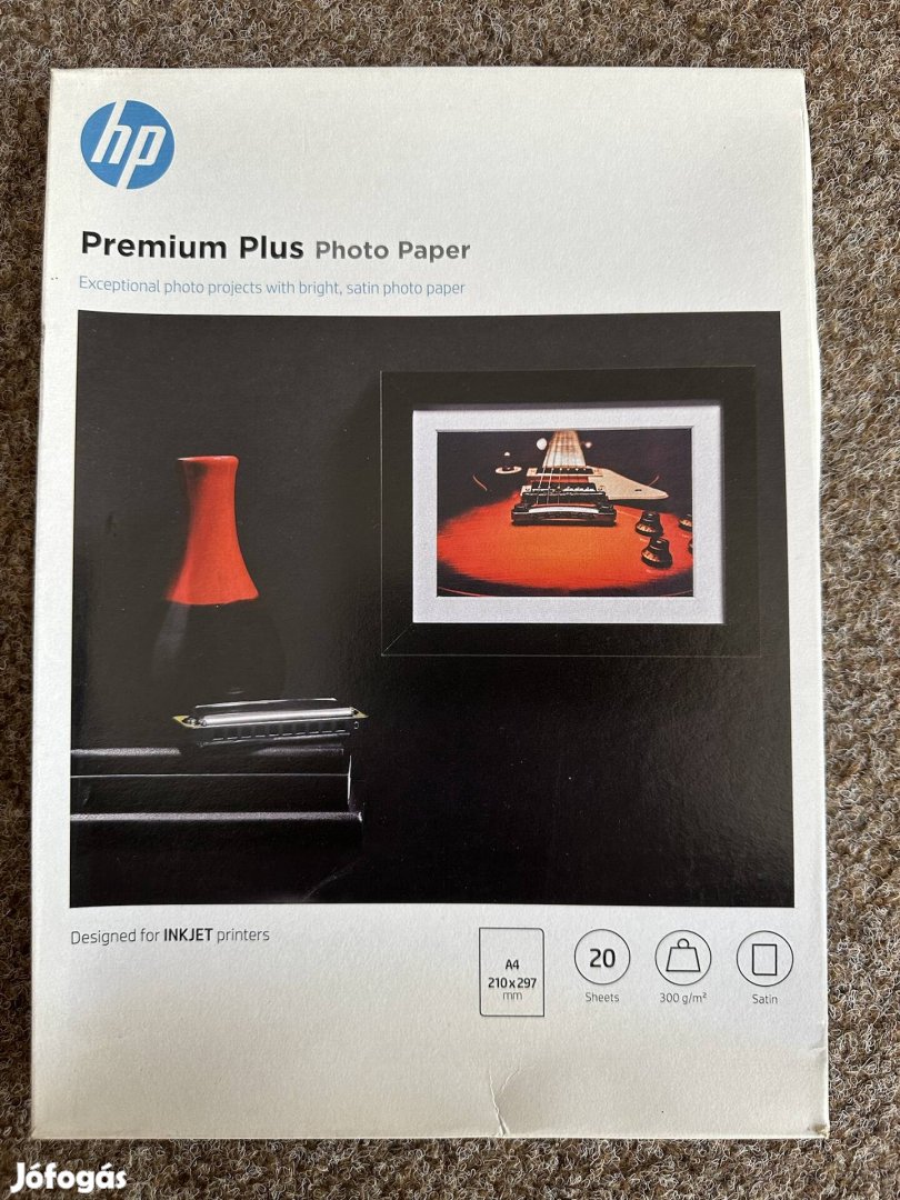 HP Premium Plus Photo Paper 20 foto papir