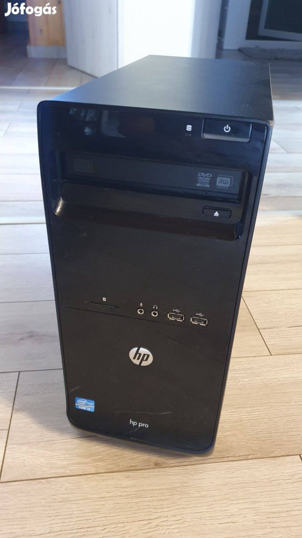 HP Pro 3500 MT i3 3240 4GB DDR3 500GB hdd pc asztali számítógép