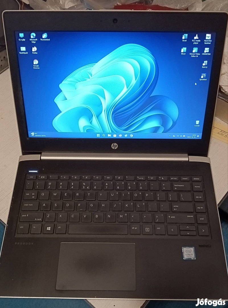 HP Probook 430 G5 Laptop, Jó akku, Windows 11