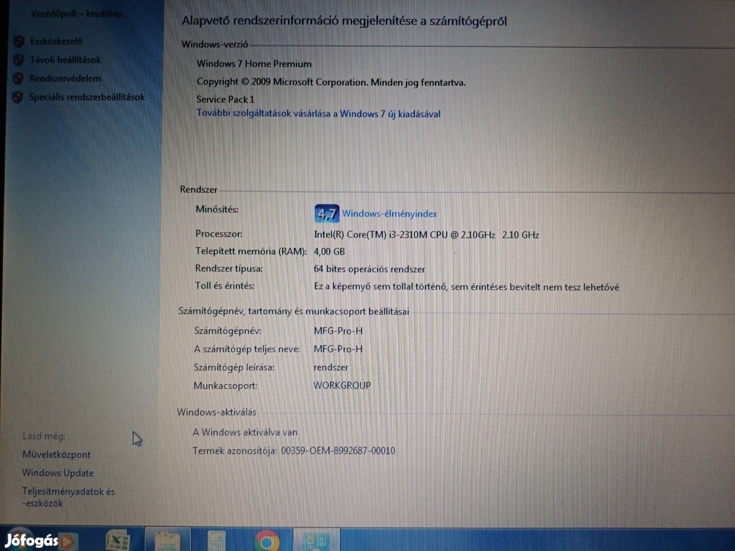 HP Probook 4330s eladó