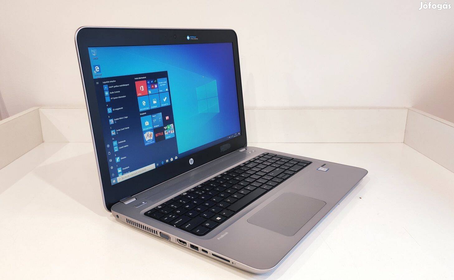 HP Probook 450 G4 i5-7200U / 8 GB / 120 GB SSD / FHD