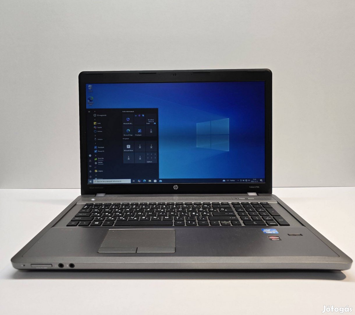 HP Probook 4740s I5-3210M/8GB/256SSD/Radeonvga/17,3"/WIN10Pro