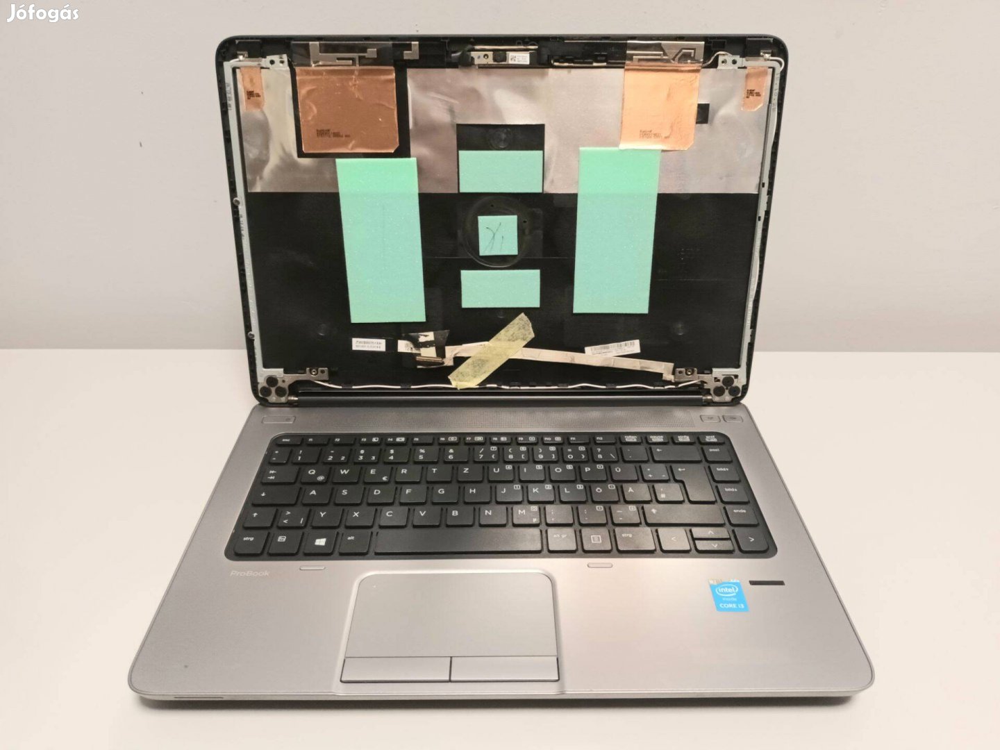 HP Probook 640 G1 notebook laptop hiányos