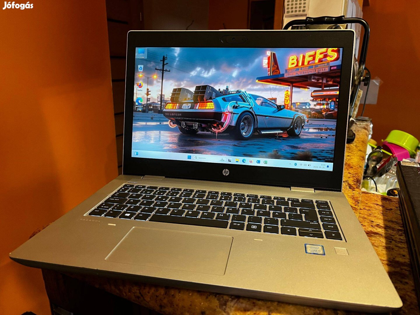 HP Probook 640 G5 - 8.gen, SSD, világító billentyűzet, Win11!