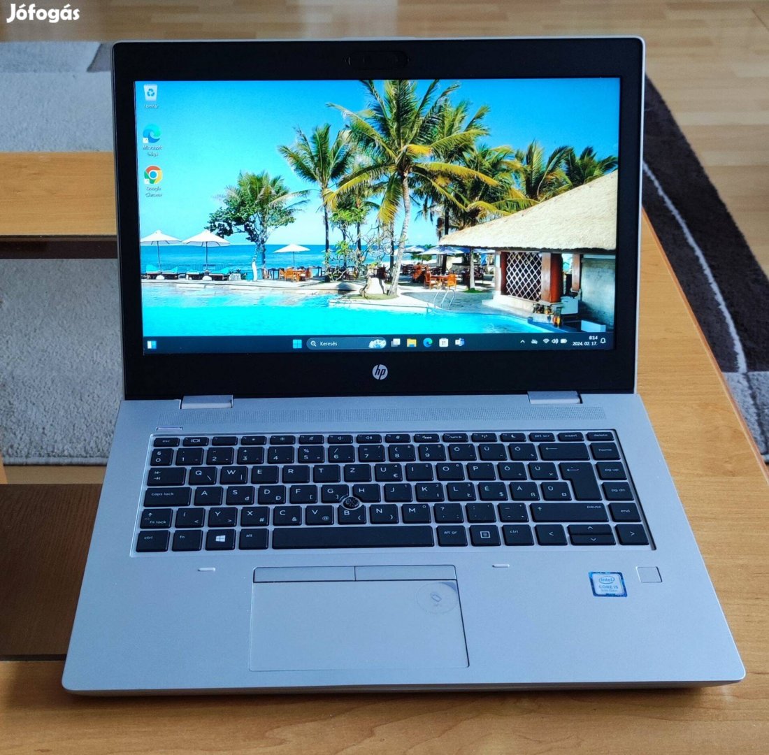 HP Probook 640 G5 üzleti laptop (FHD 14"/i5-8365U/8GB DDR4/500GB SSD)