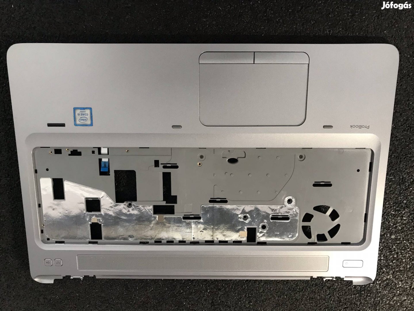 HP Probook 650 G2 palmrest burkolat, sérült, szép állapotban 