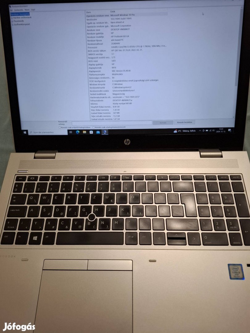 HP Probook 650 G4 