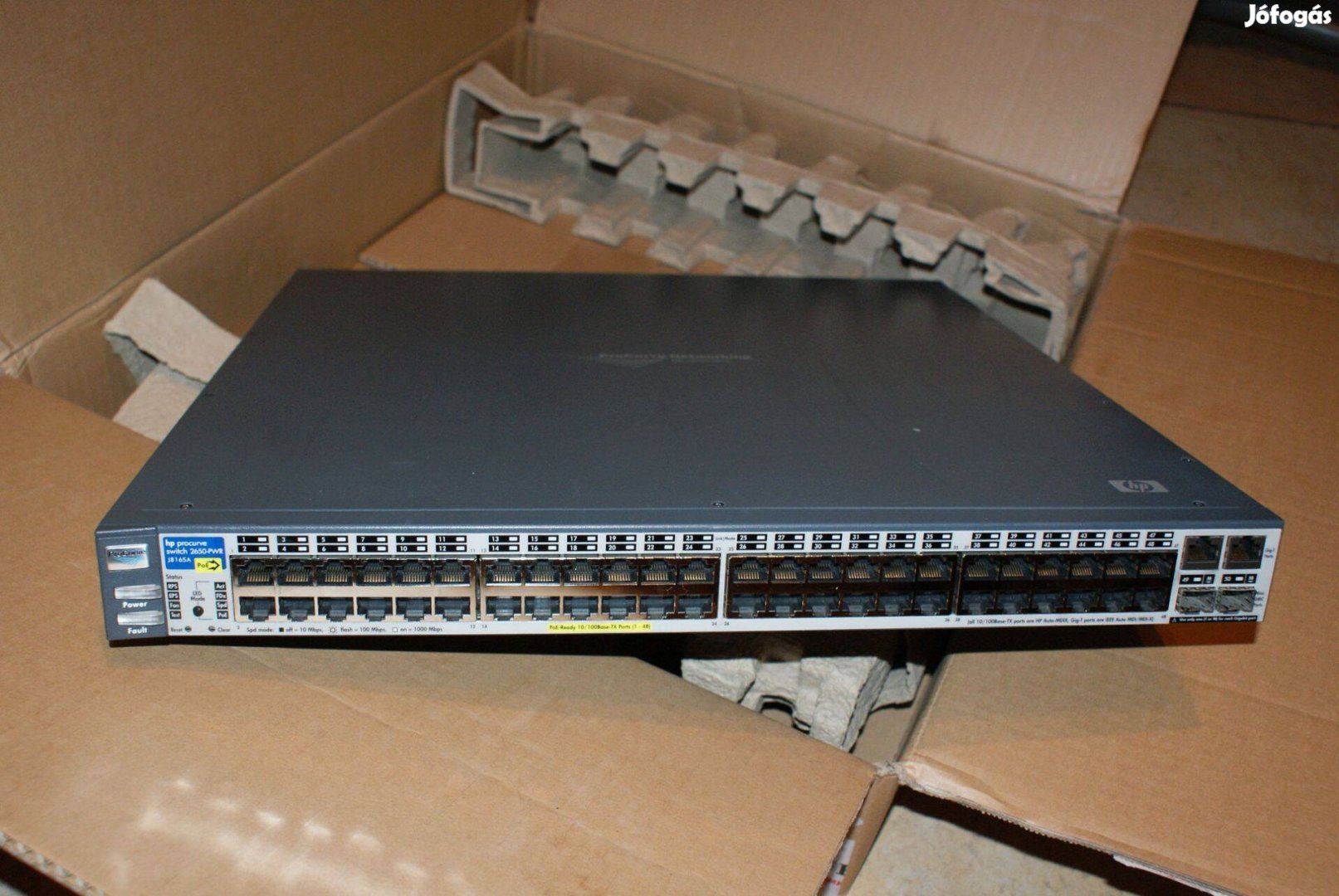 HP Procurve switch 2650-PWR (J8165A) 48 port PoE