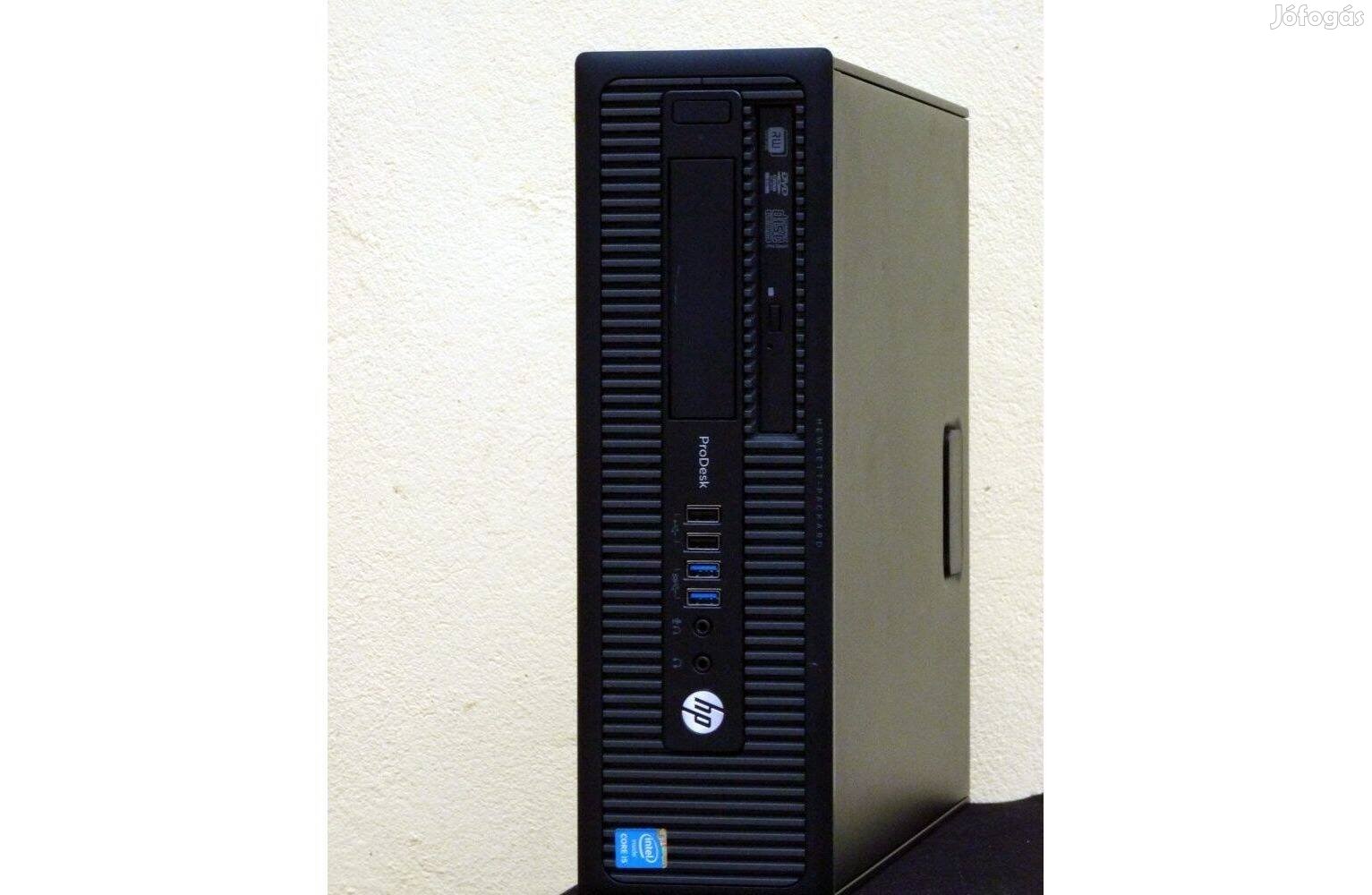 HP Prodesk 600 G1 számítógép 1 év garanciával i5 8GB 256GB Dvdrw