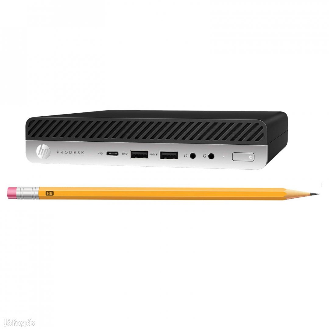 HP Prodesk 600 G3 mini PC i5-7500T /8GB/128Gbssd/Windows 10 Áfá-s 24 H