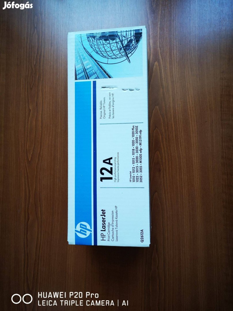 HP Q2612A gyári fekete színű toner eladó