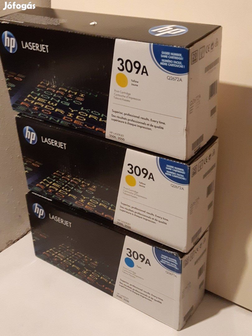 HP Q2671A cyan 309A toner eredeti original