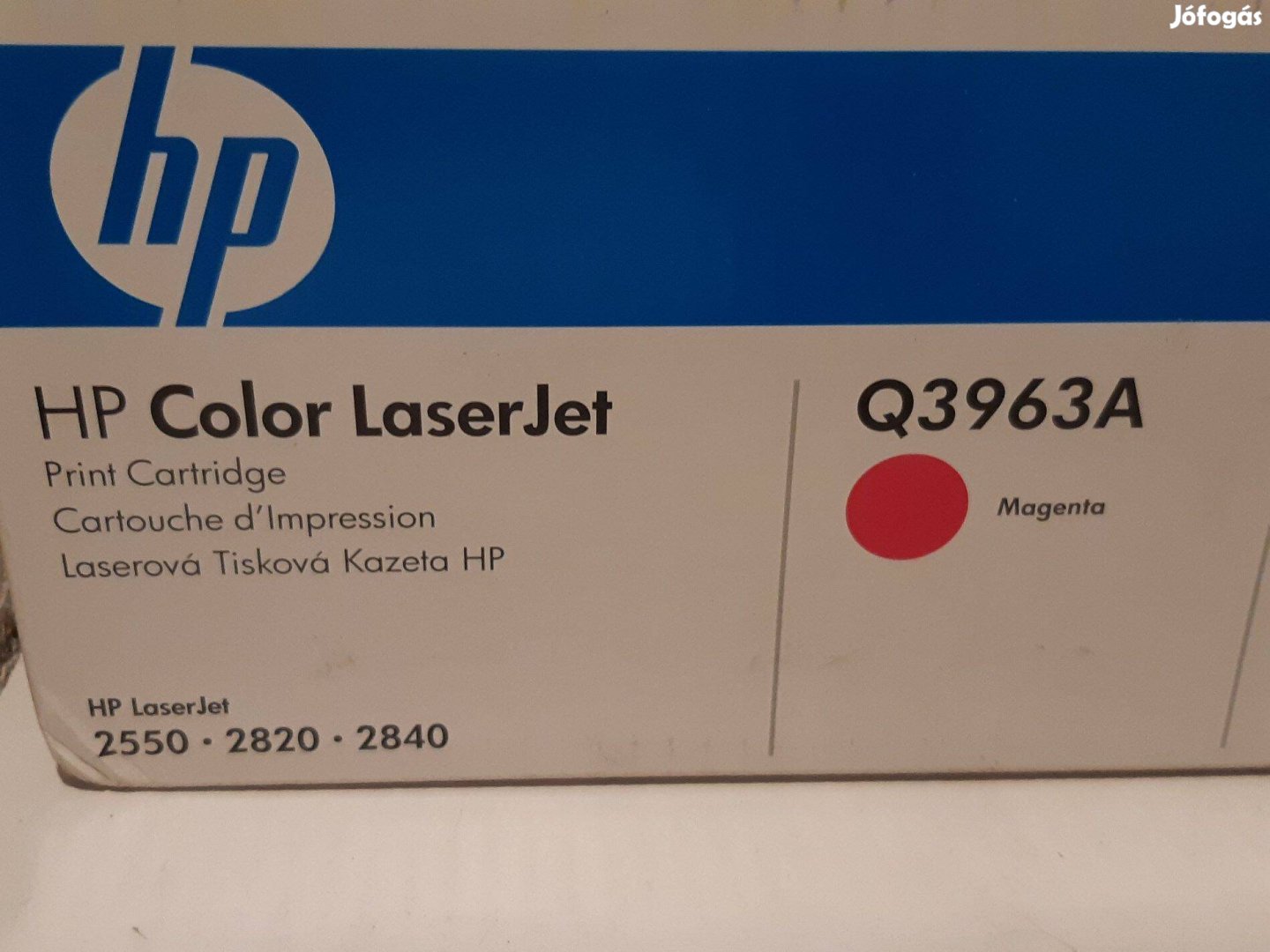 HP Q3963A magenta toner eredeti original