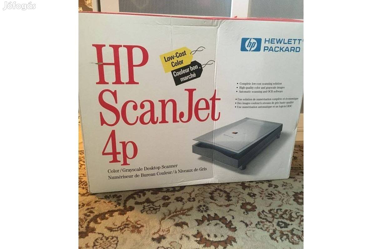 HP Scanjet 4P, szkenner Új