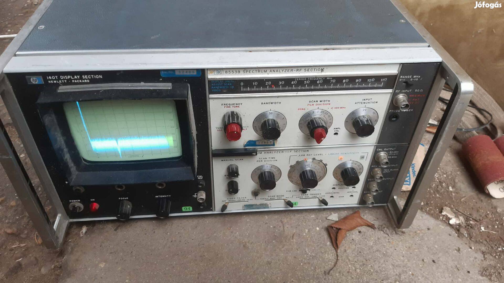 HP Spektrumanalizátor