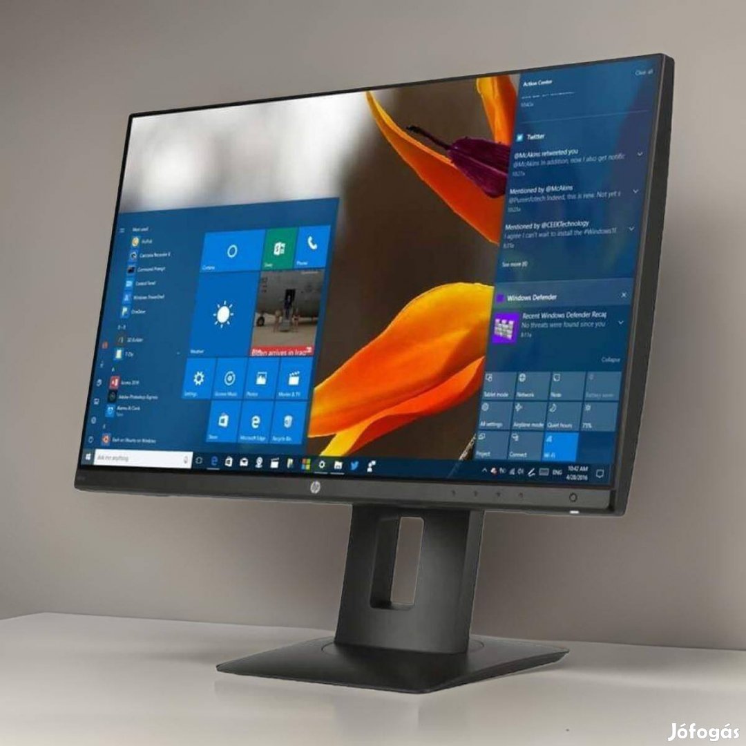HP Z23n Keret nélküli 23" IPS Monitor - Profi megjelenés