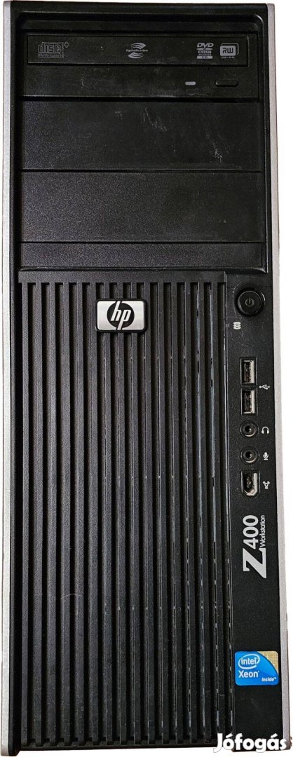 HP Z400 Workstation Intel Xeon 6GB/120GB SSD/250GB HDD eladó