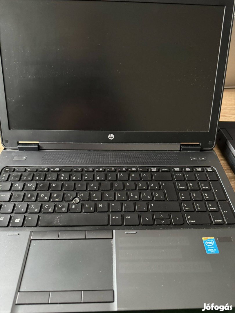 HP Zbook 15 laptop 2 db!