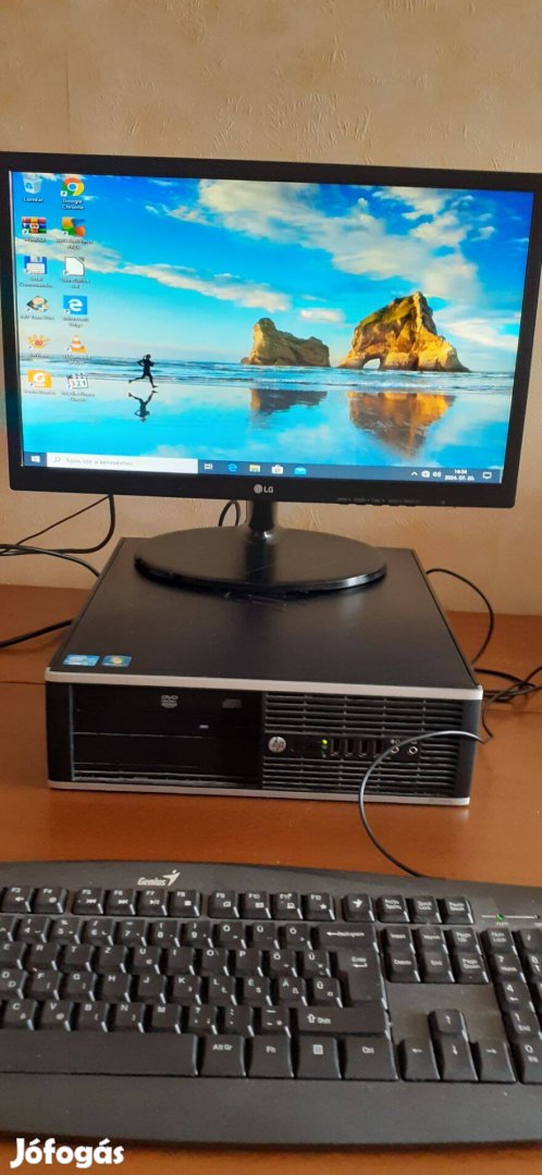 HP asztali pc és monitor