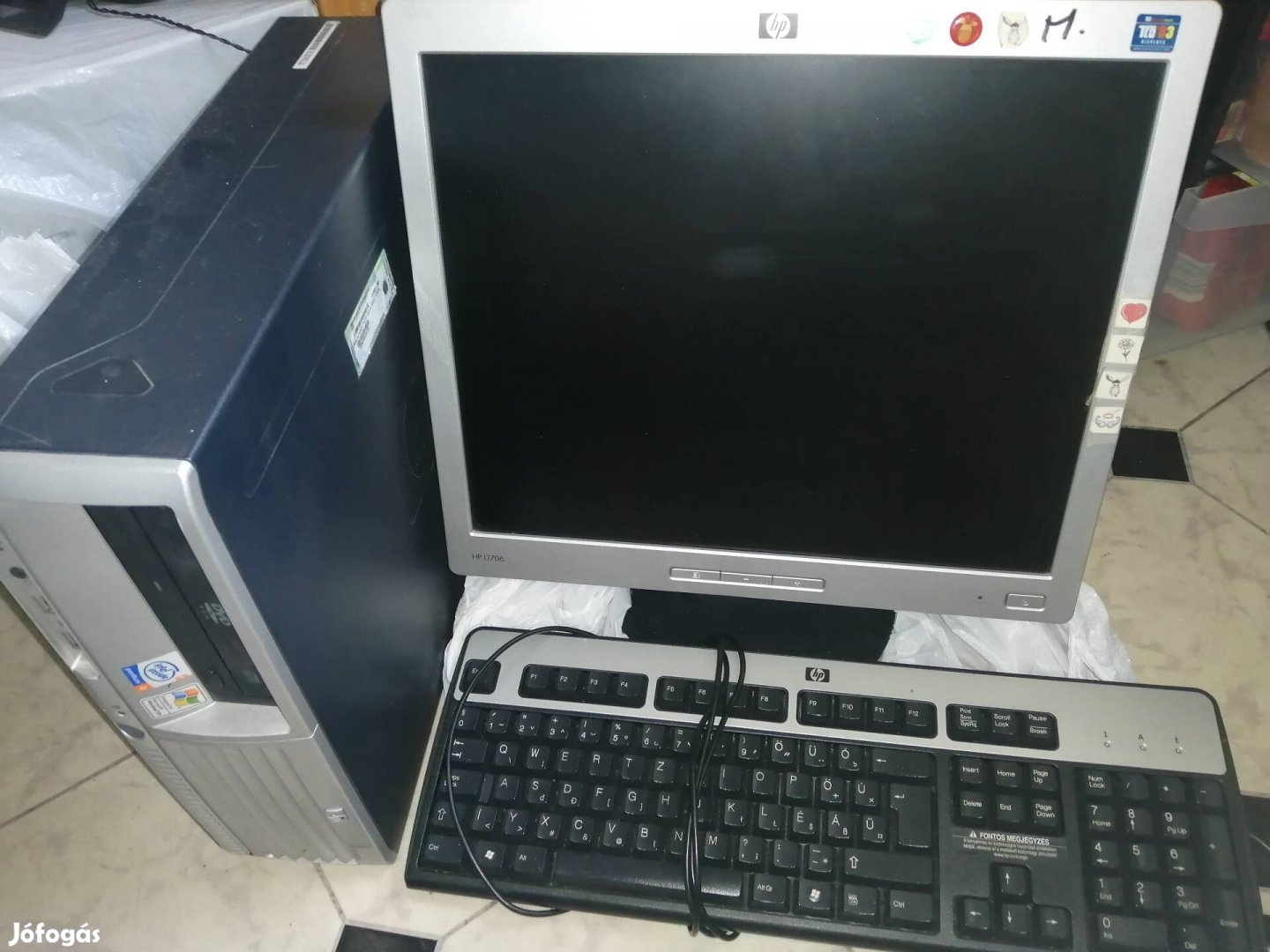 HP asztali számítógép 