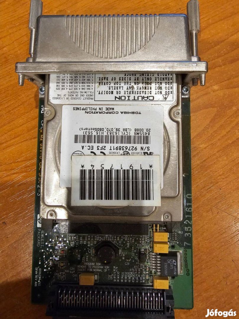 HP designjet formatter pc board