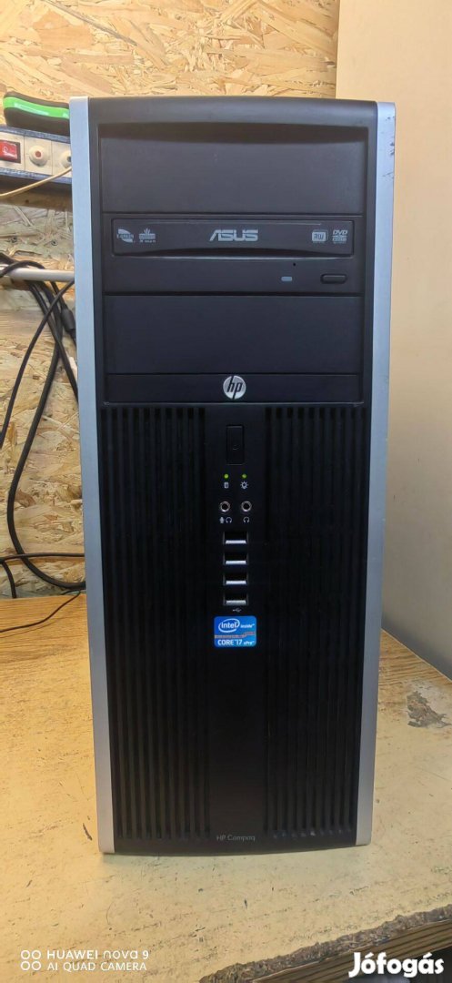 HP i7-2600,8x3400mhz,8gb DDR3,250gb,Win10