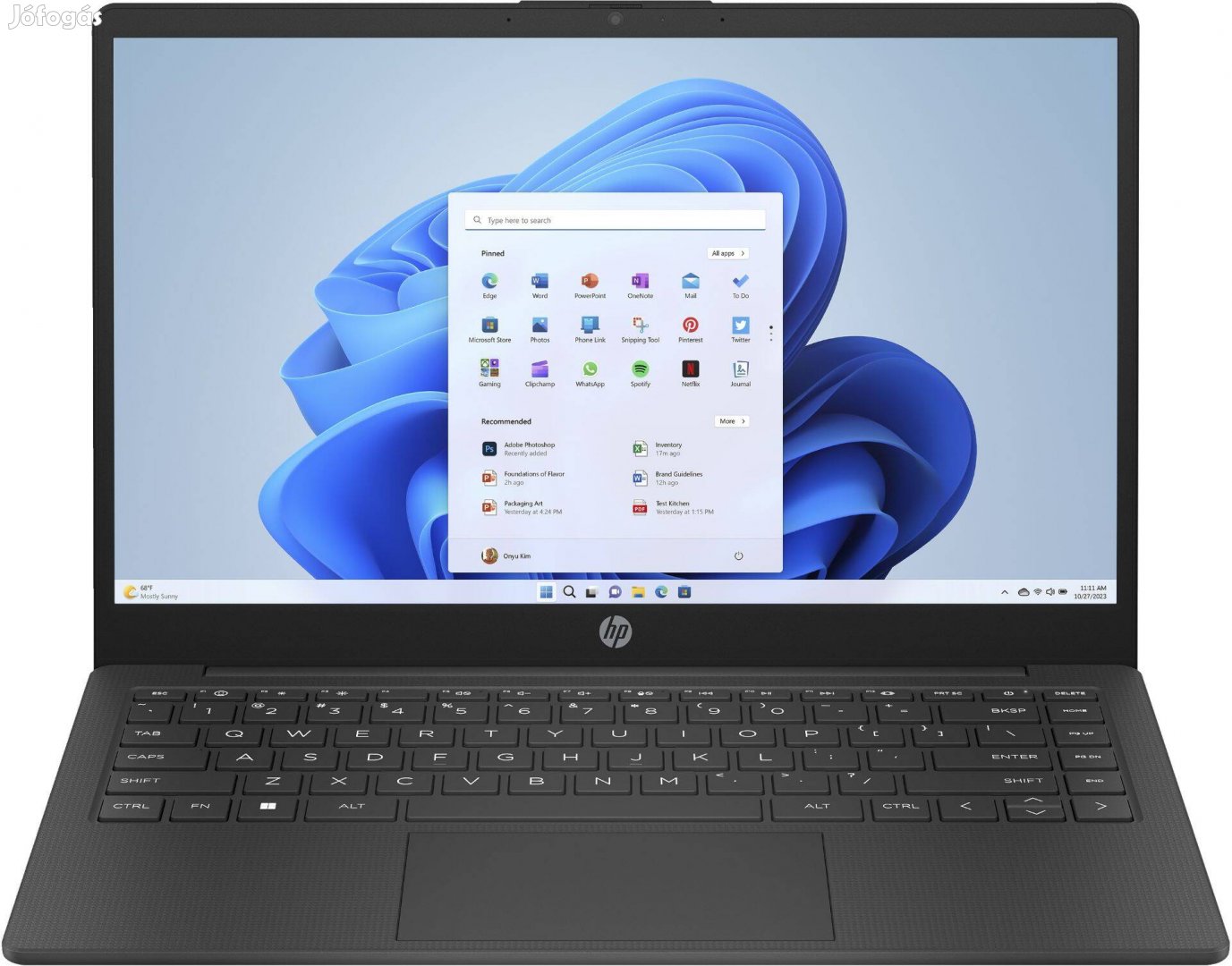 HP laptop 14-ep0508nz - Új - 14" Fullhd IPS notebook - Core i5-1335U