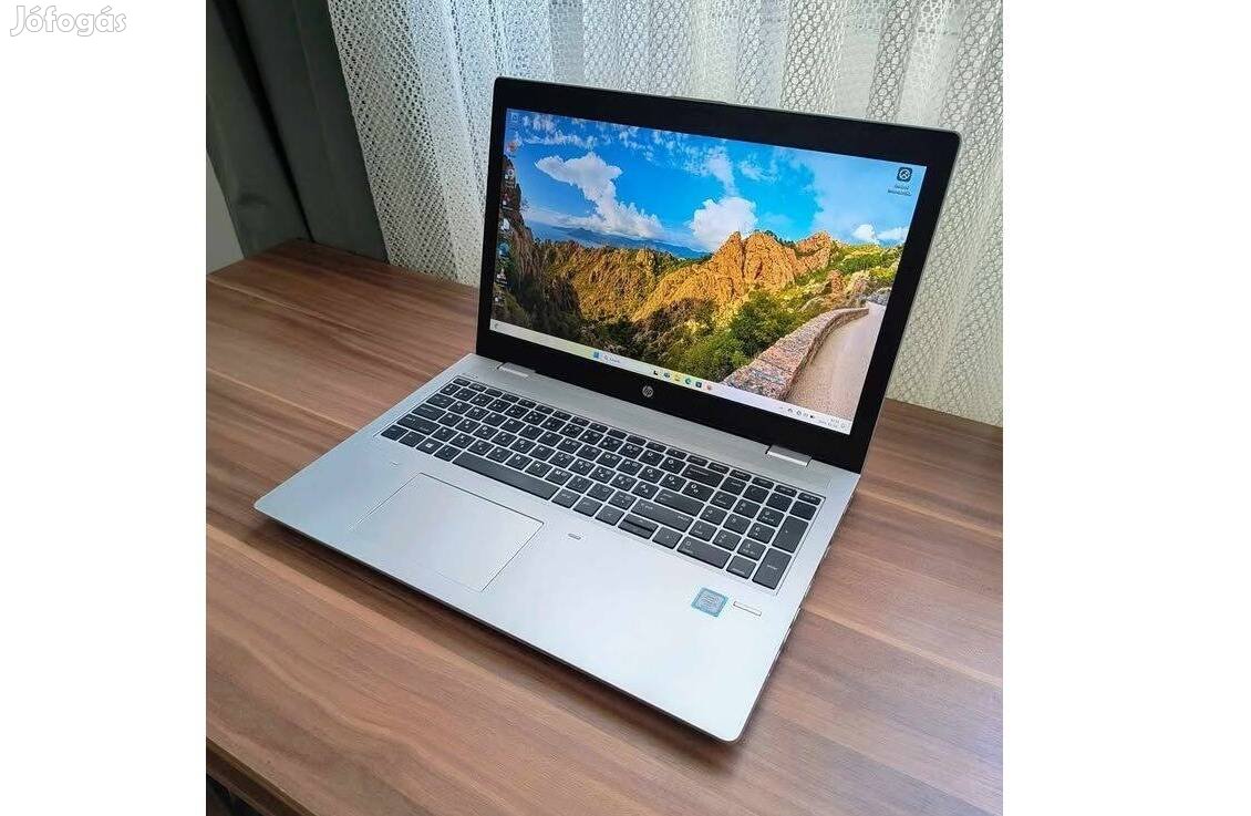 HP laptop/ i5-8350U / 8GB DDR4 / 256GB SSD / Full HD kijelző