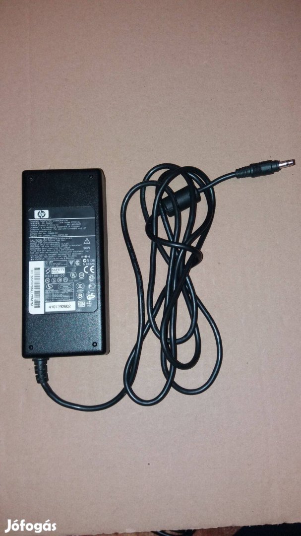 HP laptop notebook adapter töltő 18,5V 4,9A eredeti