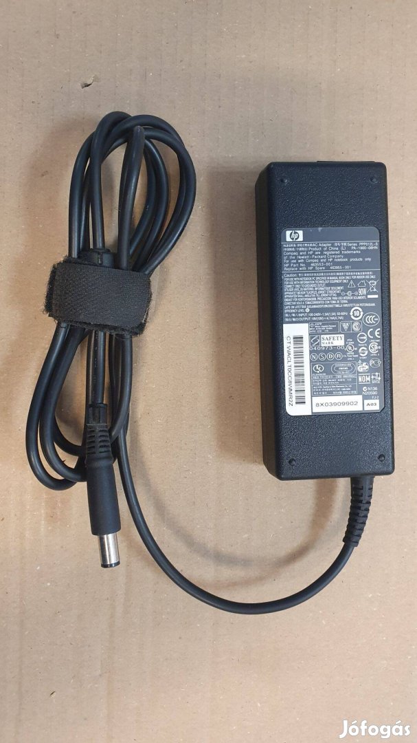 HP laptop notebook adapter töltő 19,5V 4,62A 90W eredeti