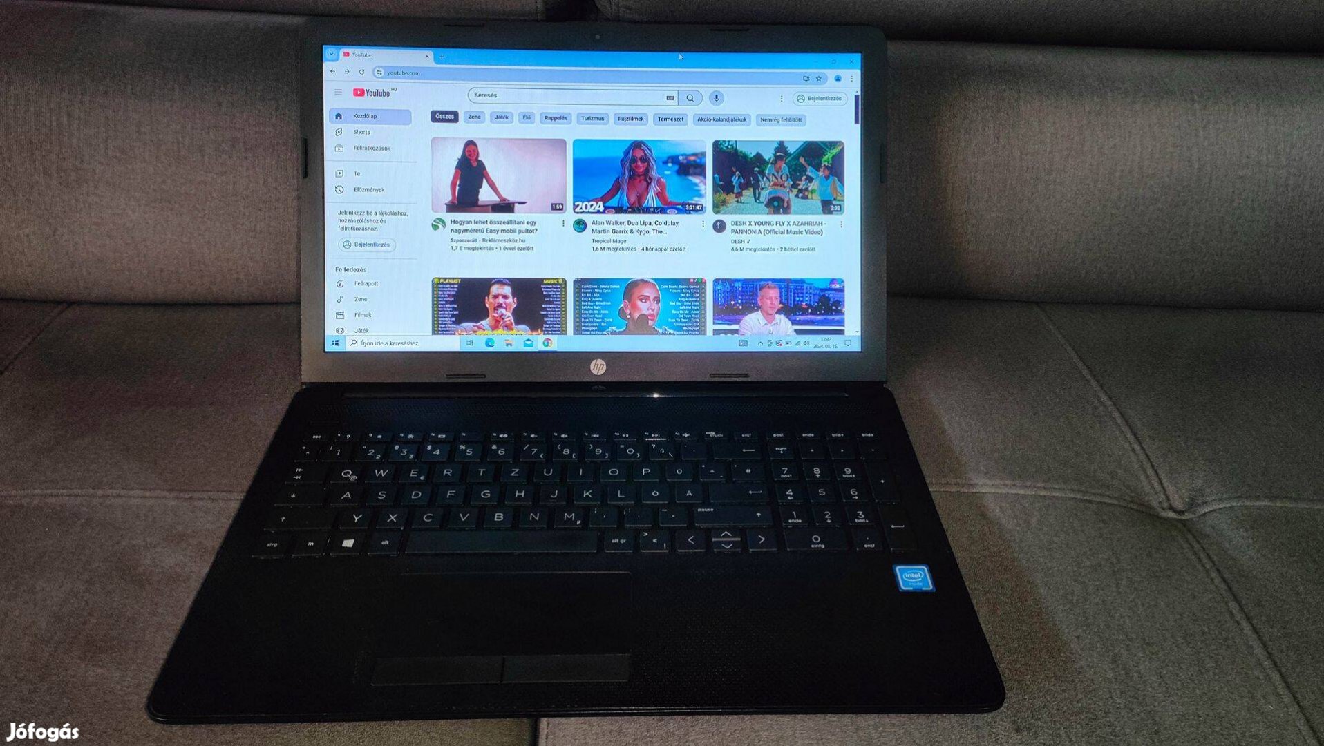 HP laptop újszerű állapotban, általános felhasználásra, jó akkuval!