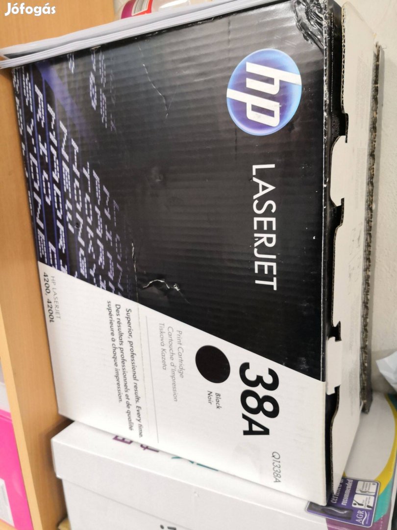 HP laserjet 4200 Q1338A eredeti bontott de új toner