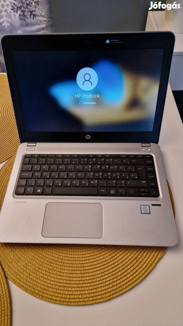 HP probook 430 G4 ezüst laptop 