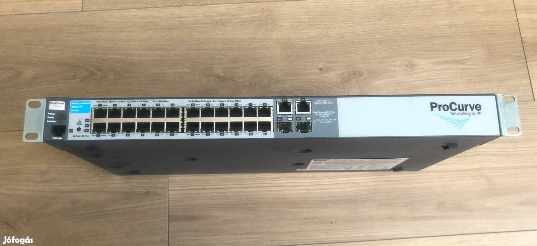 HP procurve managed switch 2510-24