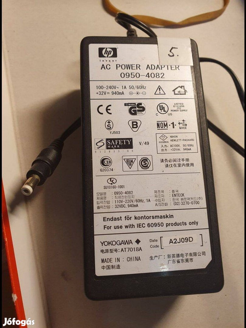 HP tápegység +32V-940mA