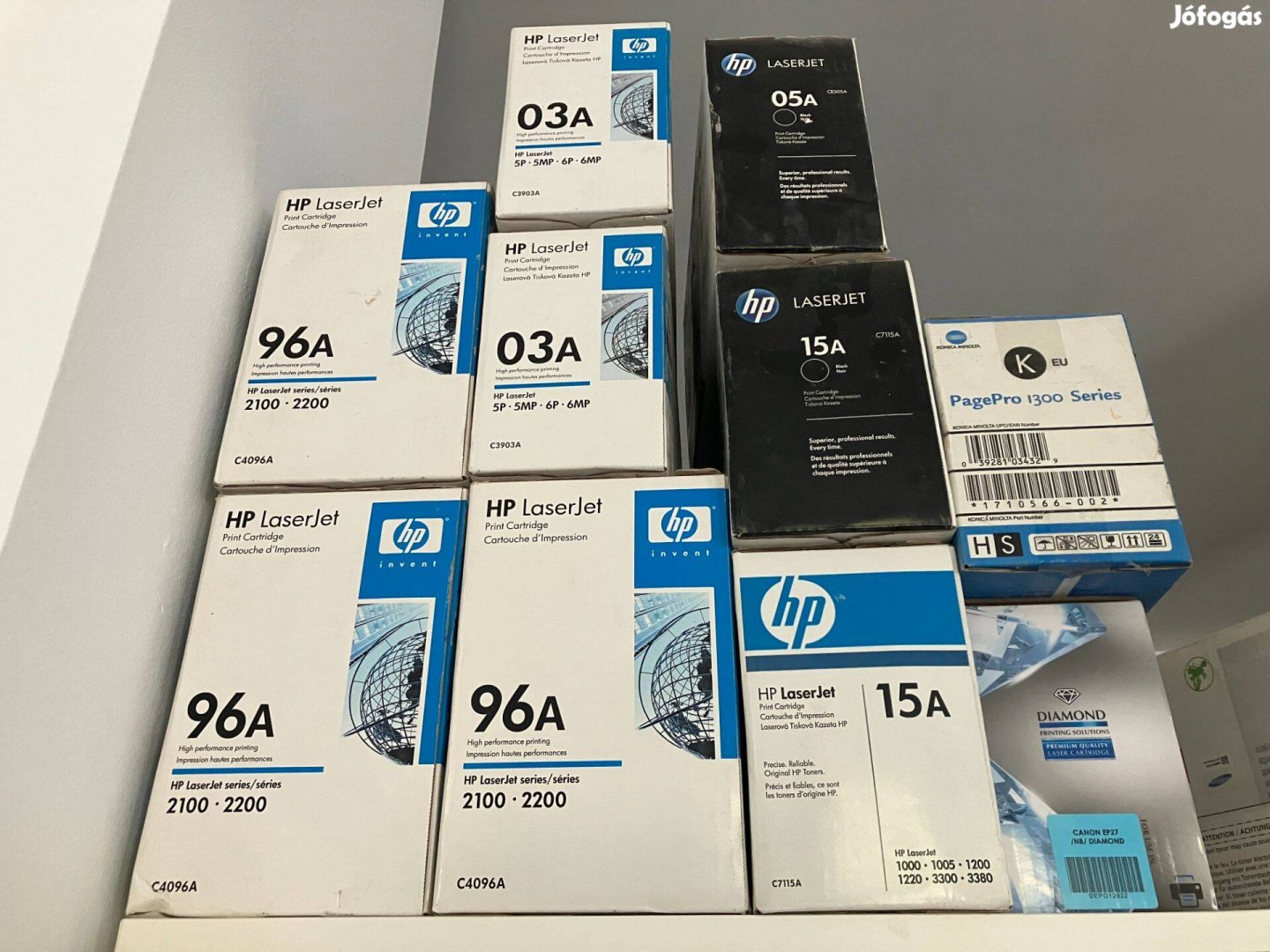 HP toner eladó (régi, gyári)