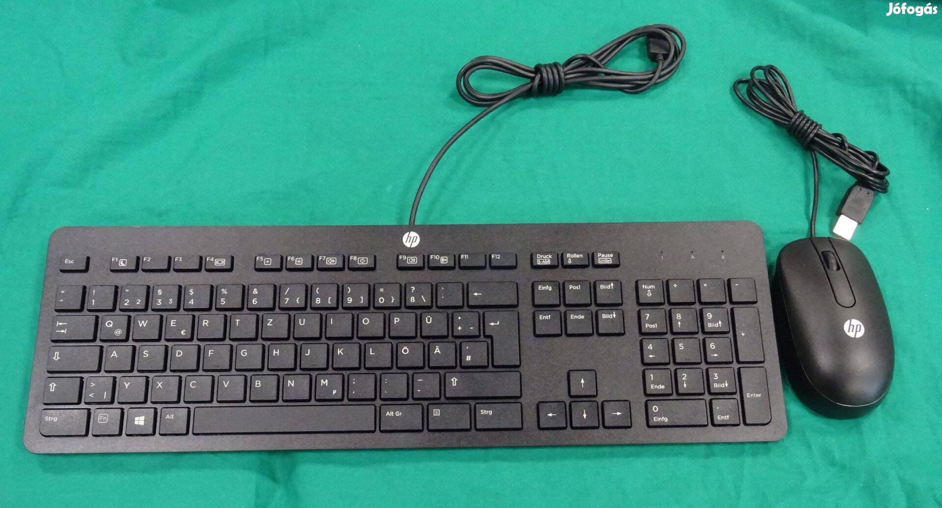 HP usb slim kb billentyűzet és egér