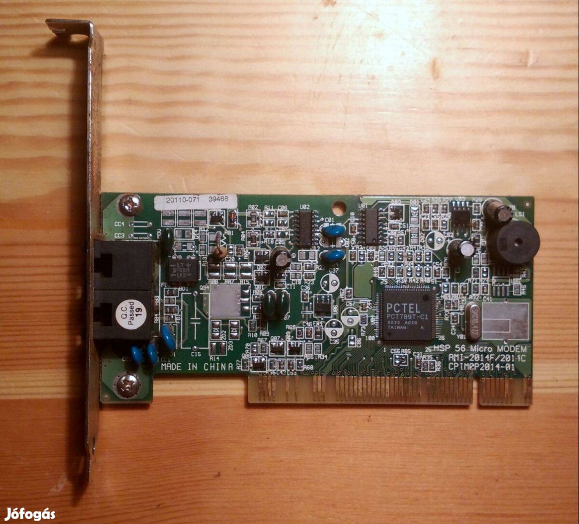 HSP 56 Micro Modem Hálókártya PCI (kb.2004) teszteletlen