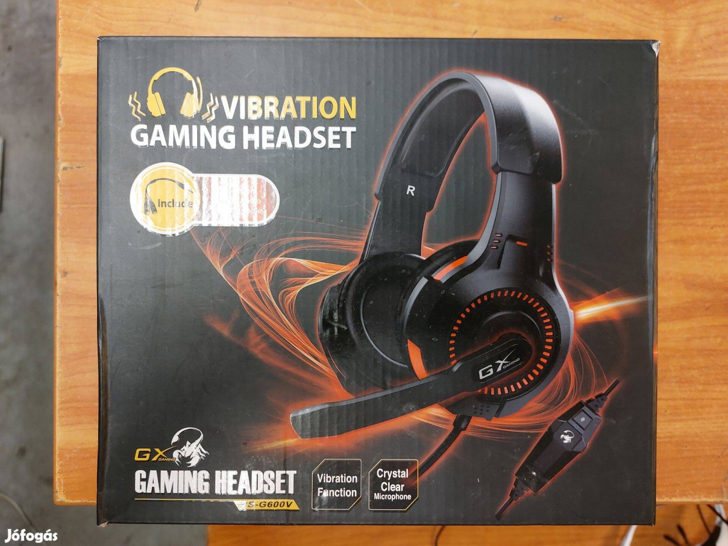 HS-G600V gamer dobozos headset! Akcióó!
