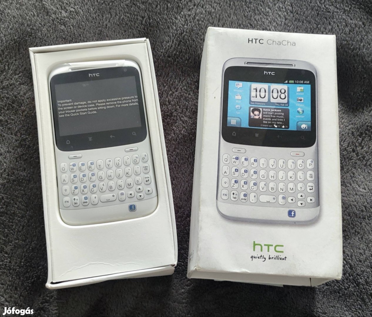 HTC Chacha A810 Új telefon eladó 