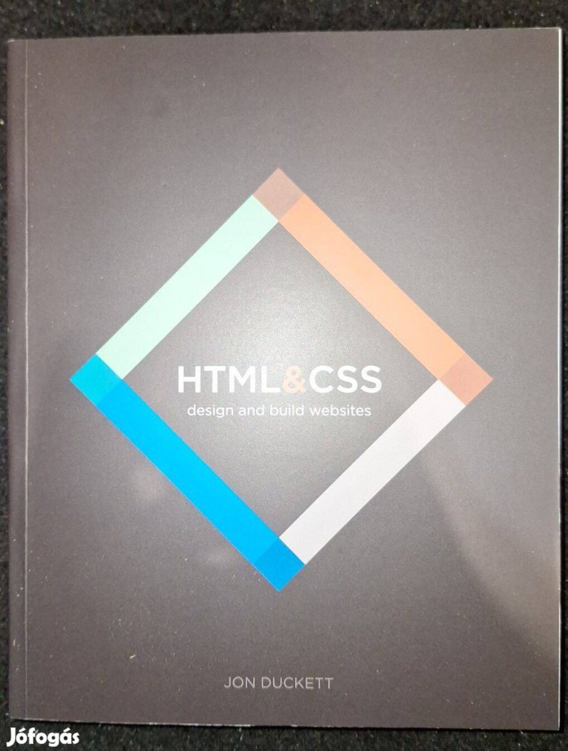 HTML & CSS desing and build websites (Jon Duckett) (angol nyelven)