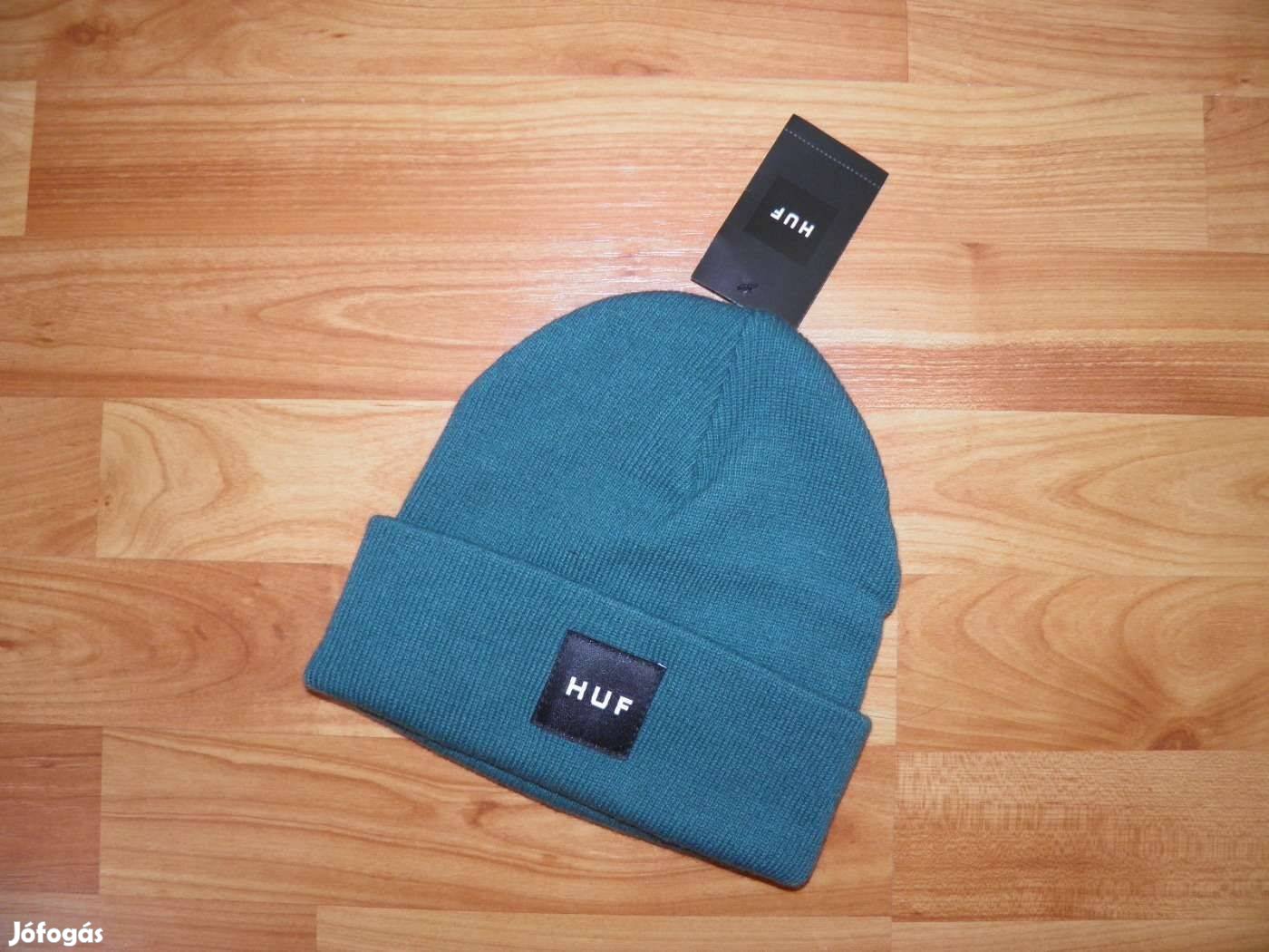 HUF Essentials Box Logo Beanie Uni Skate Street Sapka - Új