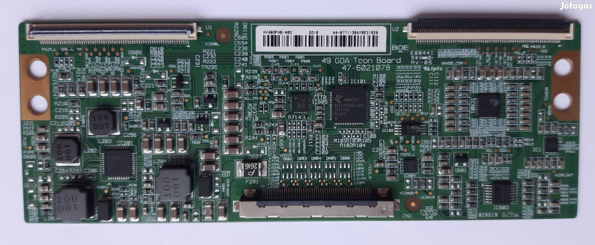 HV490FHB-N8D LG 49LH510V-ZE T-con board