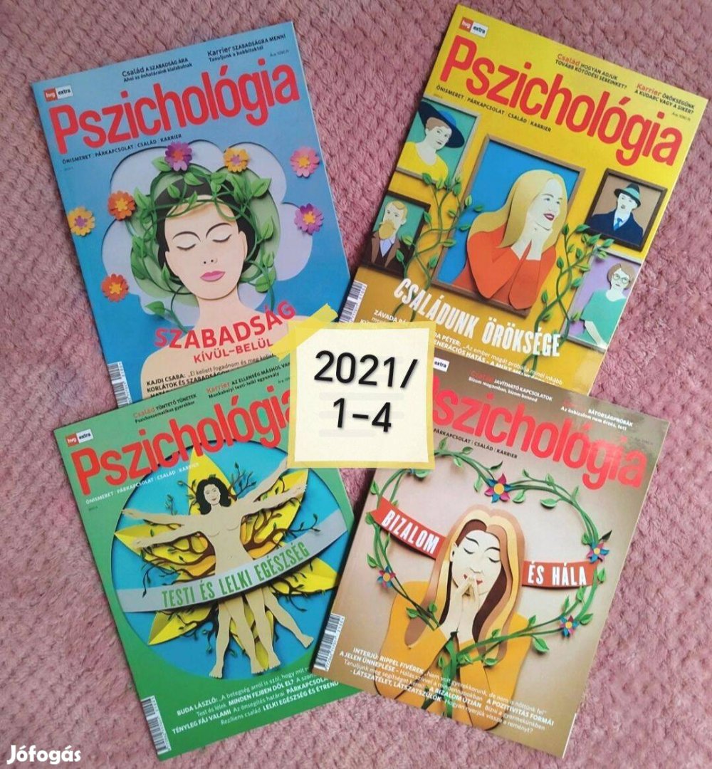 HVG Extra Pszichológia magazin 2021/1-4