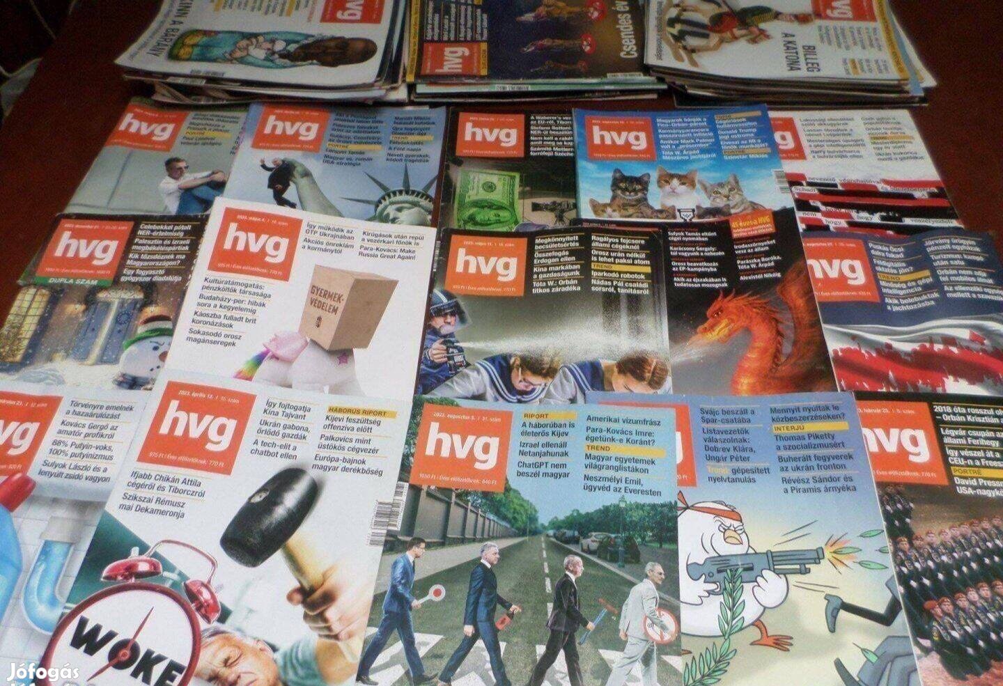 HVG újság Újszerű 45 db