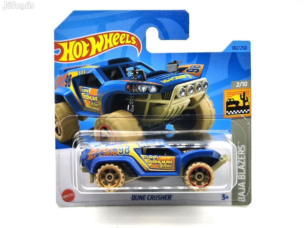 HW Baja Blazers - 2023 182/250 - Dune Crusher -  Hot Wheels - 1:64
