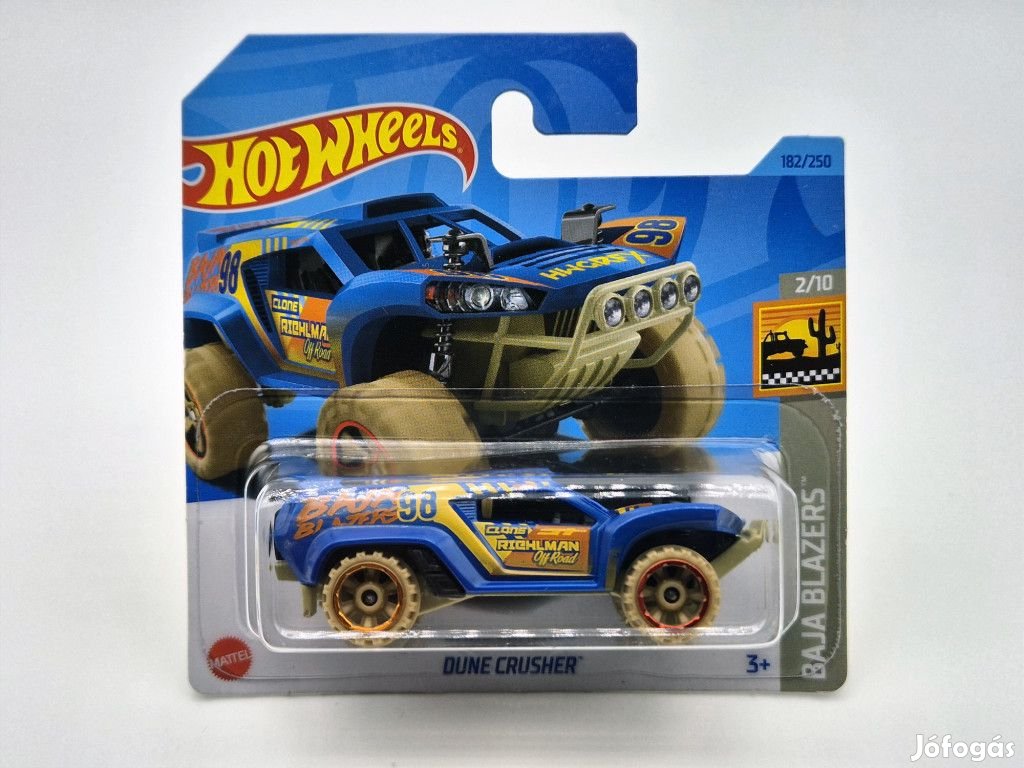 HW Baja Blazers - 2023 182/250 - Dune Crusher -  Hot Wheels - 1:64