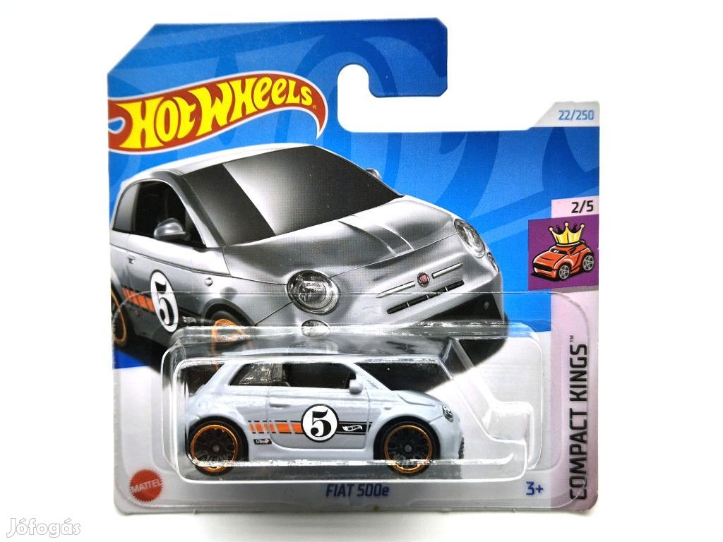 HW Compact Kings - 2024 22/250 - Fiat 500e -  Hot Wheels - 1:64
